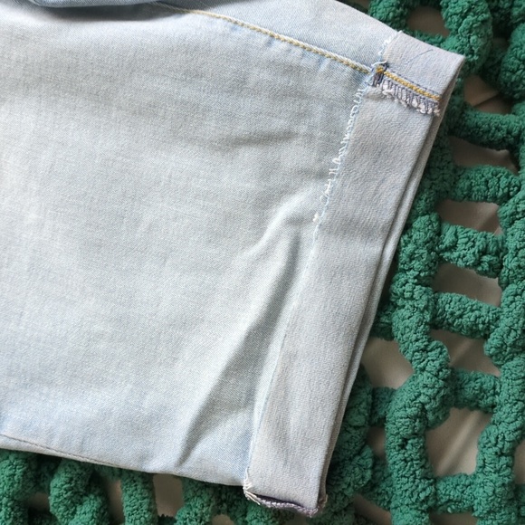 High rise Bermuda denim shorts, size 12 - Picture 2 of 5